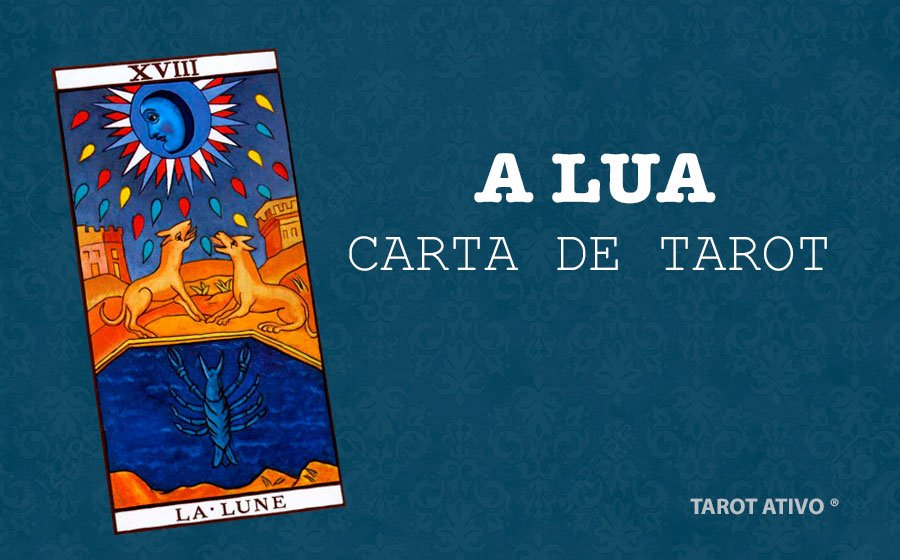 carta a lua no tarot